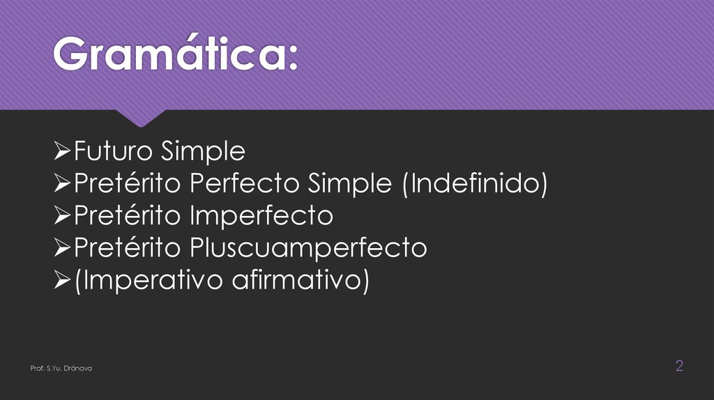 Gramática: