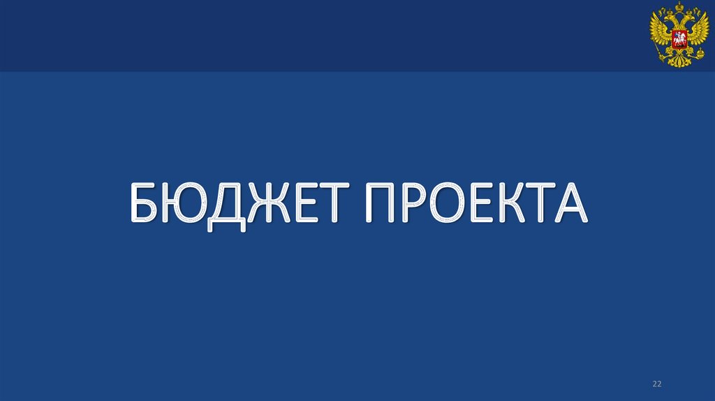 БЮДЖЕТ ПРОЕКТА