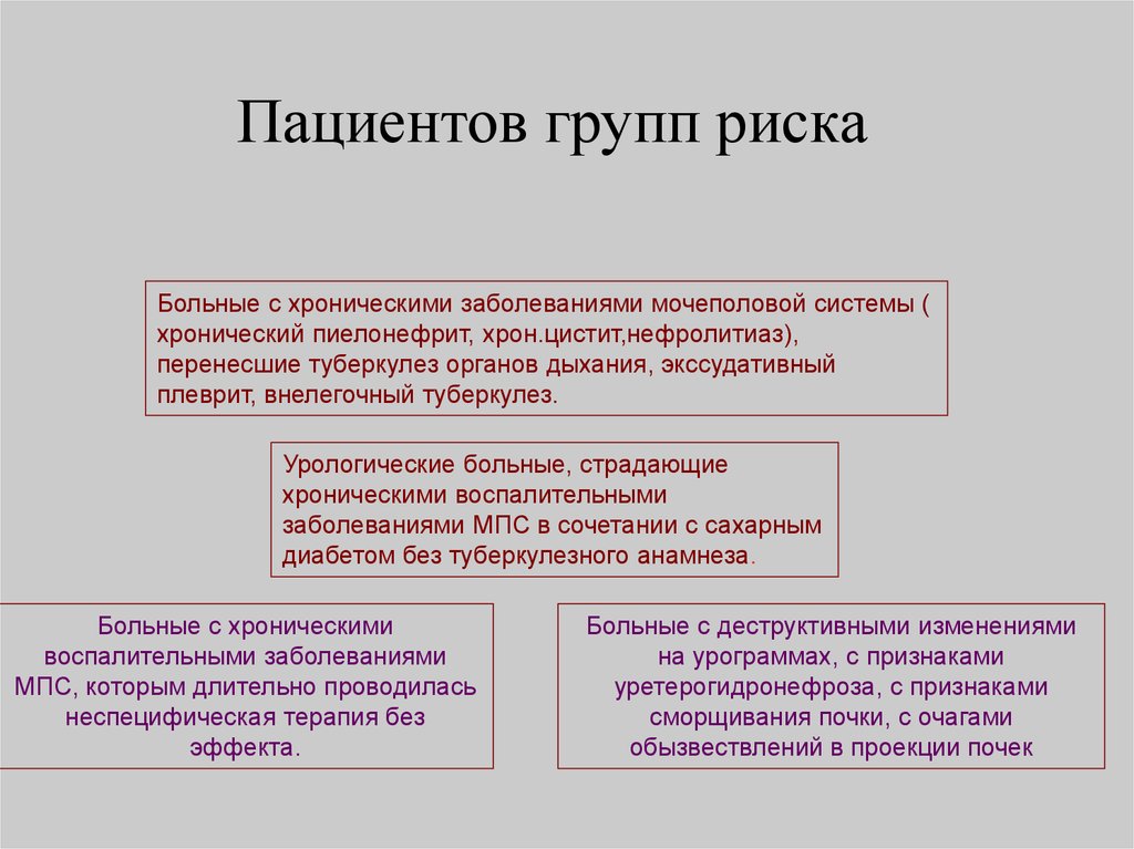 Туберкулез мочеполовых органов презентация