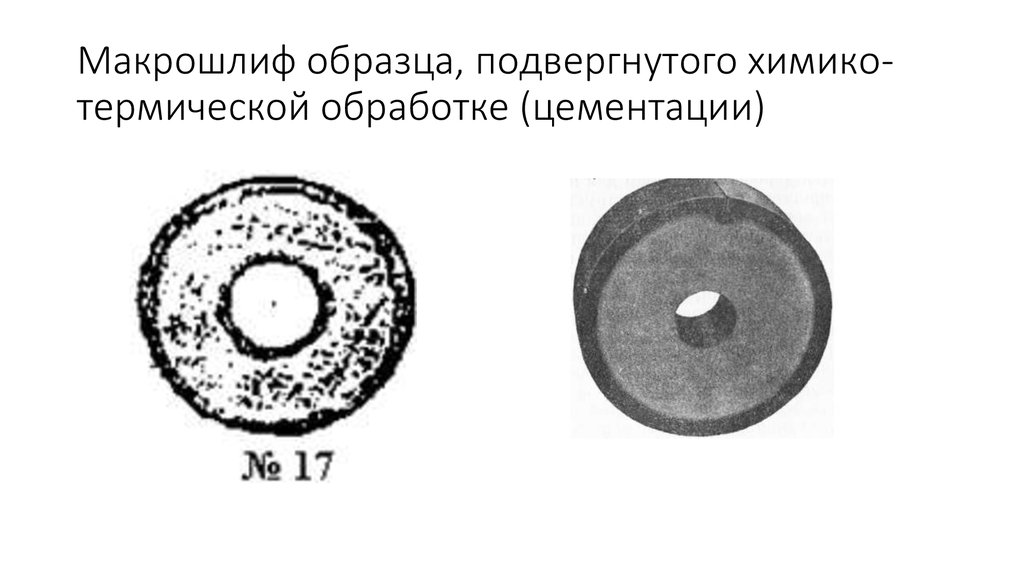 Образец свидетель в процессе цементации применяется для контроля