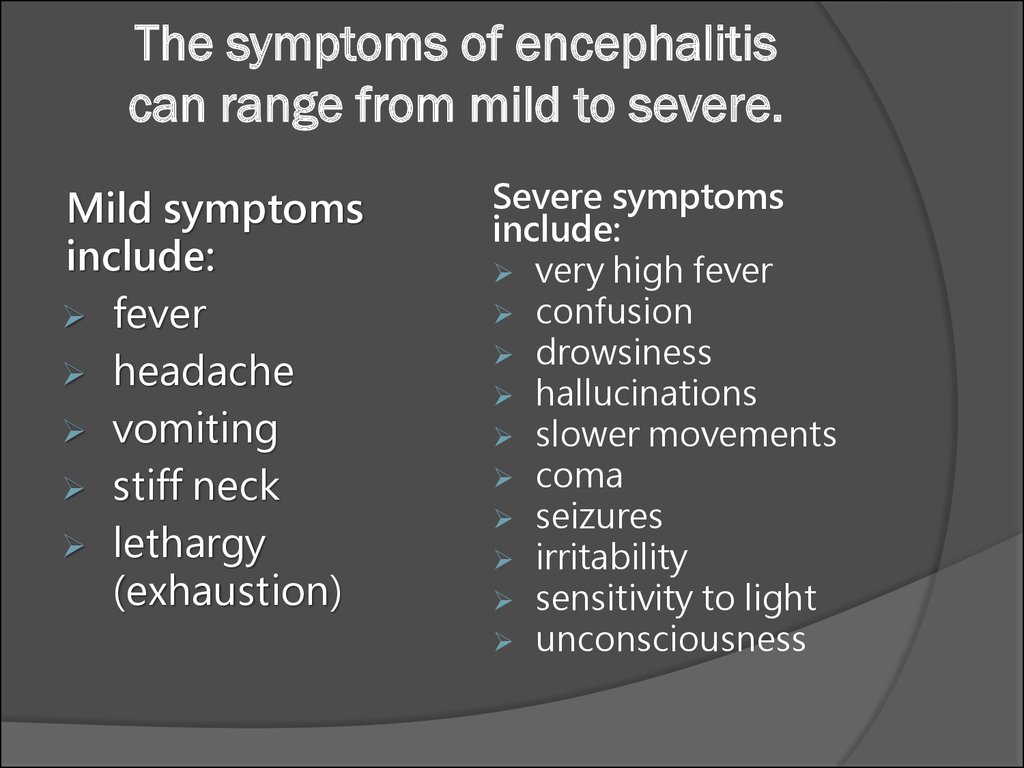 What Is Encephalitis Symptoms And Causes Infographic | The Best Porn ...