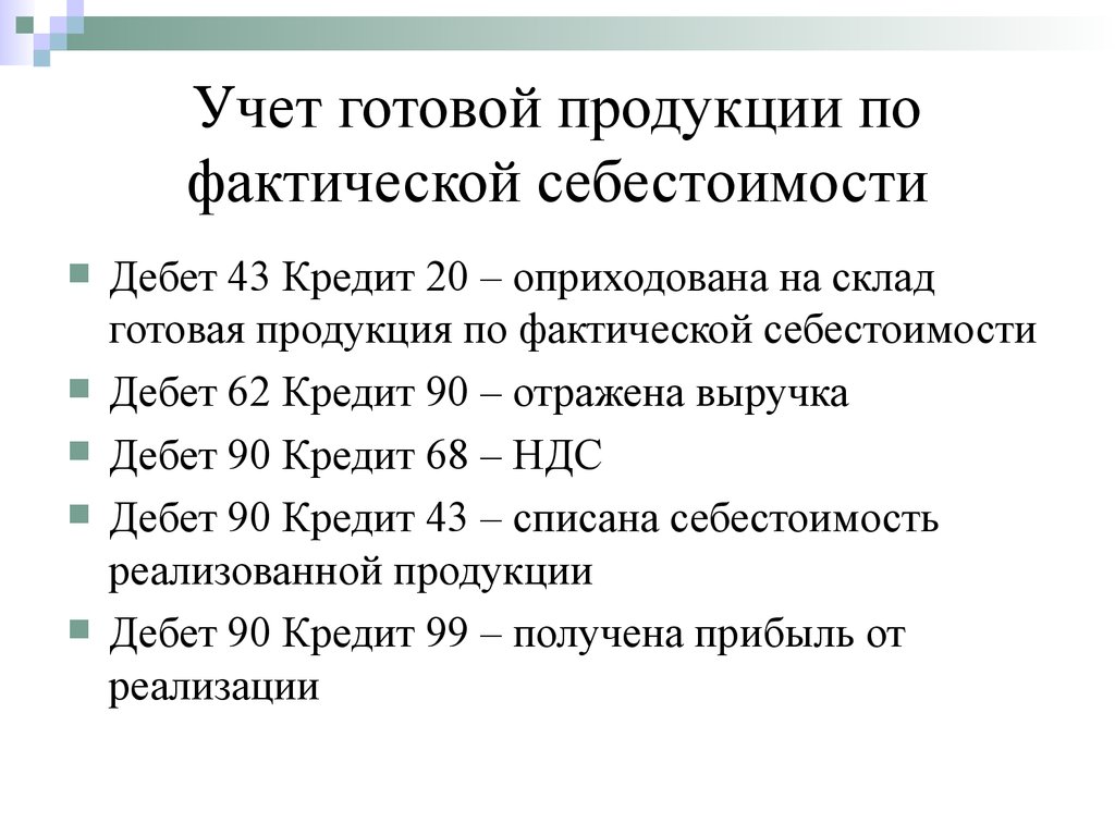 Учет готовой. Учетсебестоимости готовоц продукции. Учет готовой продукции. По фактической. Себестоимость готовой продукции. Учет по фактической себестоимости.