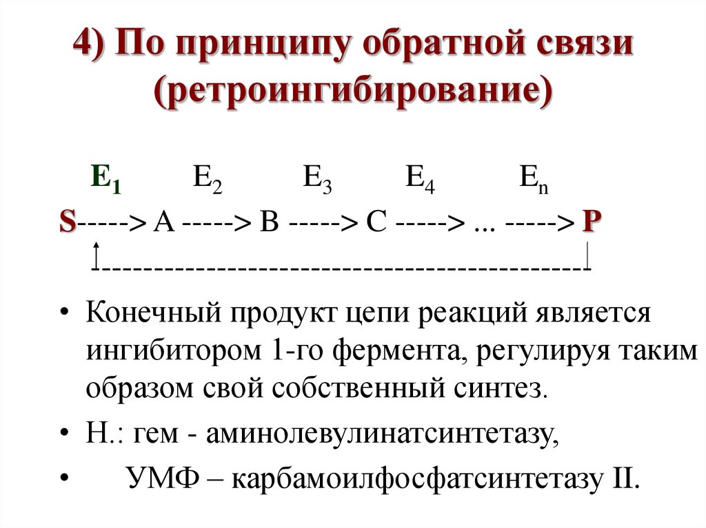 Схема ферментативной реакции