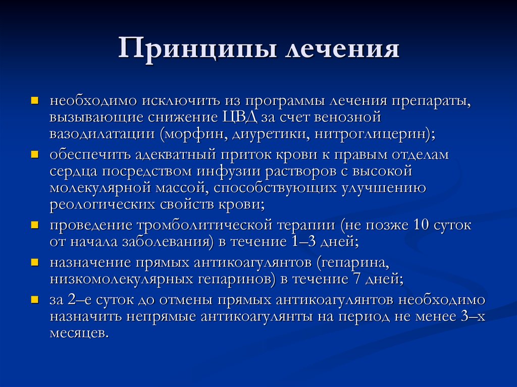 Тромбоэмболия легочной артерии презентация