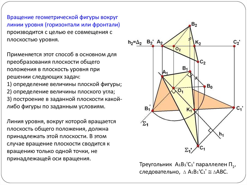 Величина плоской фигуры