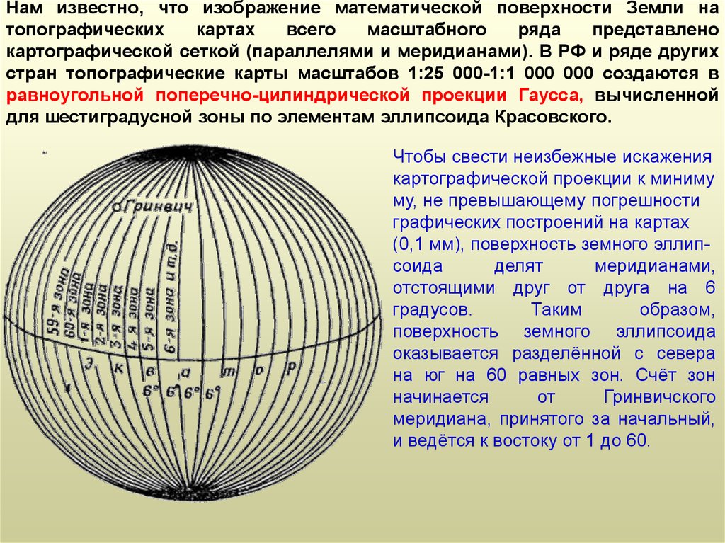 Изображение земли на плоскости. Поверхность земного эллипсоида делится меридианами на. Математическая поверхность земли. На топографических картах меридианы параллели являются. Деление поверхности земли на зоны.