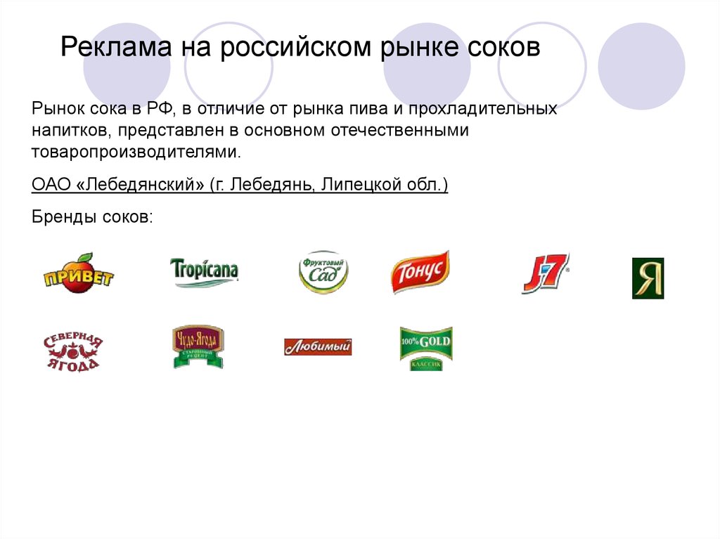 Область бренды. ОАО Лебедянский. Лебедянский бренды. Соки на российском рынке. ОАО Лебедянский соки.