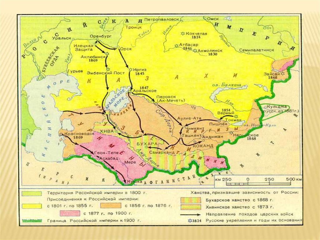 Границы 1900