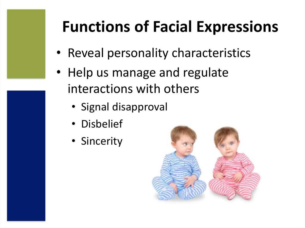 Functions of Facial Expressions