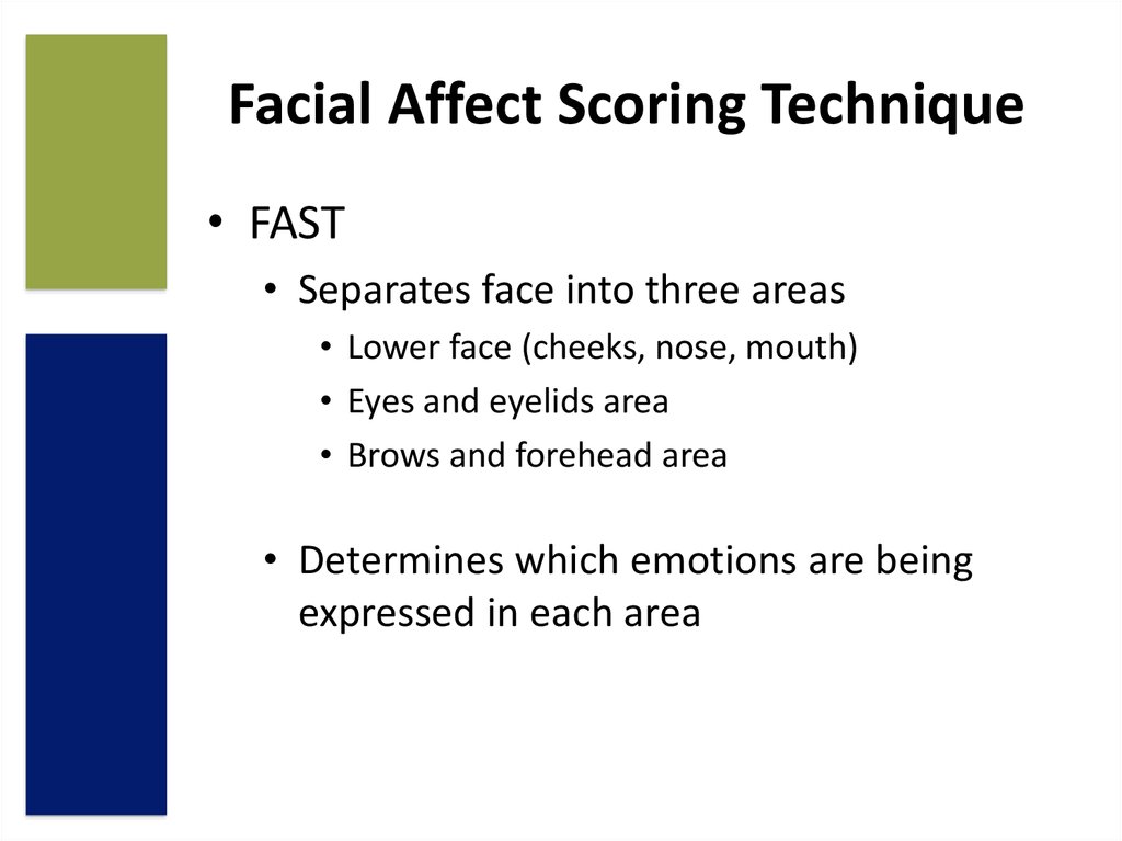 Facial Affect Scoring Technique