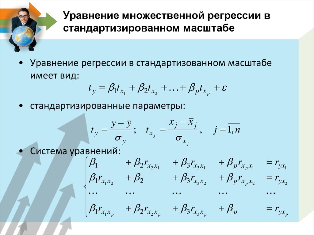 Метод множественной регрессии