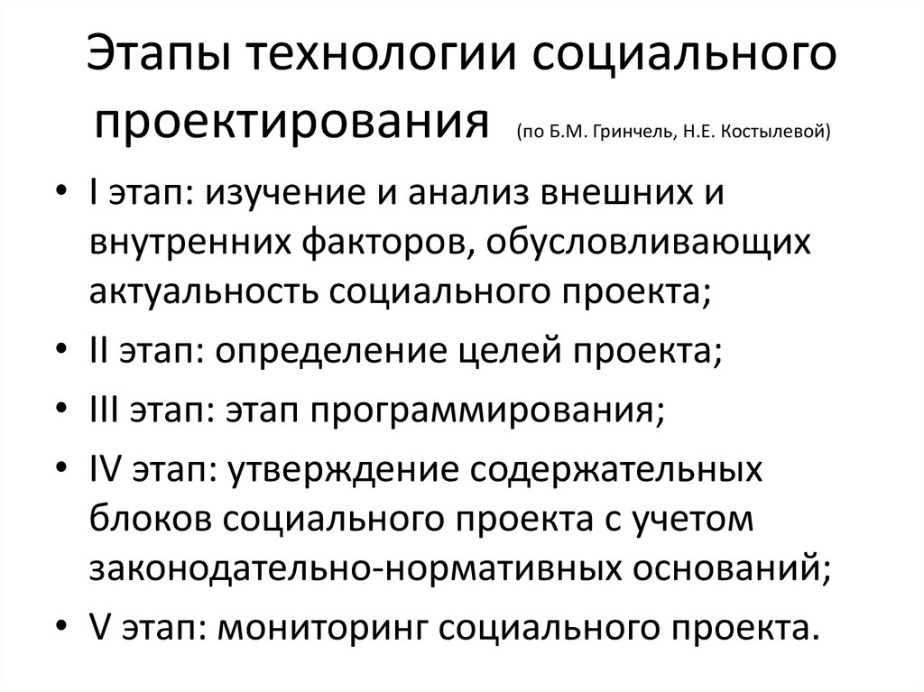 Стадии технологии. Цепочку процесса социального проектирования. Основные этапы социального проекта. Основные этапы социального проектирования. Этапы технологии социальной работы.