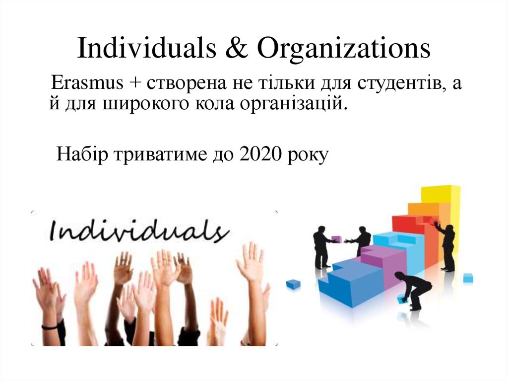 Individuals & Organizations