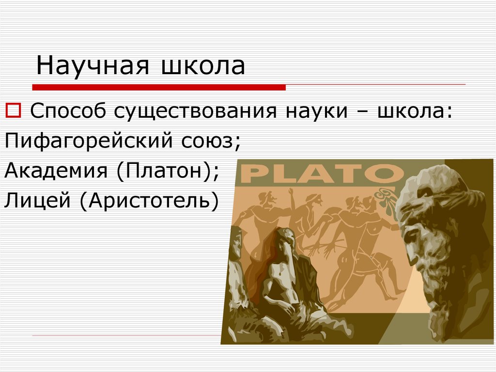 Существование наука. Пифагорейский Союз философия. Способ существования науки. Лицей Платона. Платон картина мира.