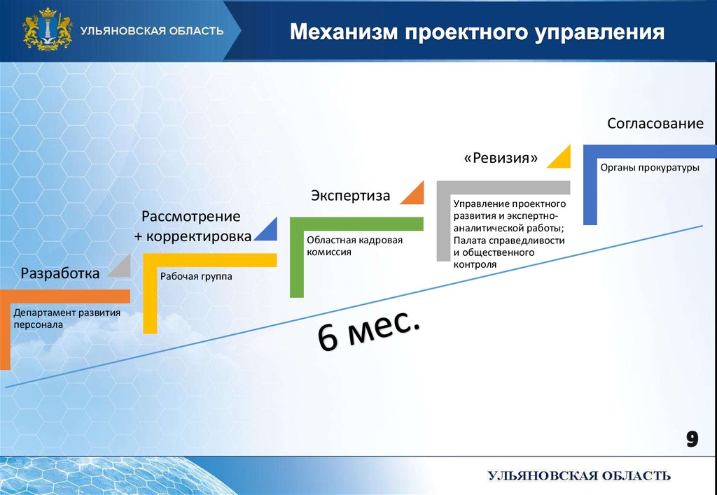 Рабочей областью презентации является