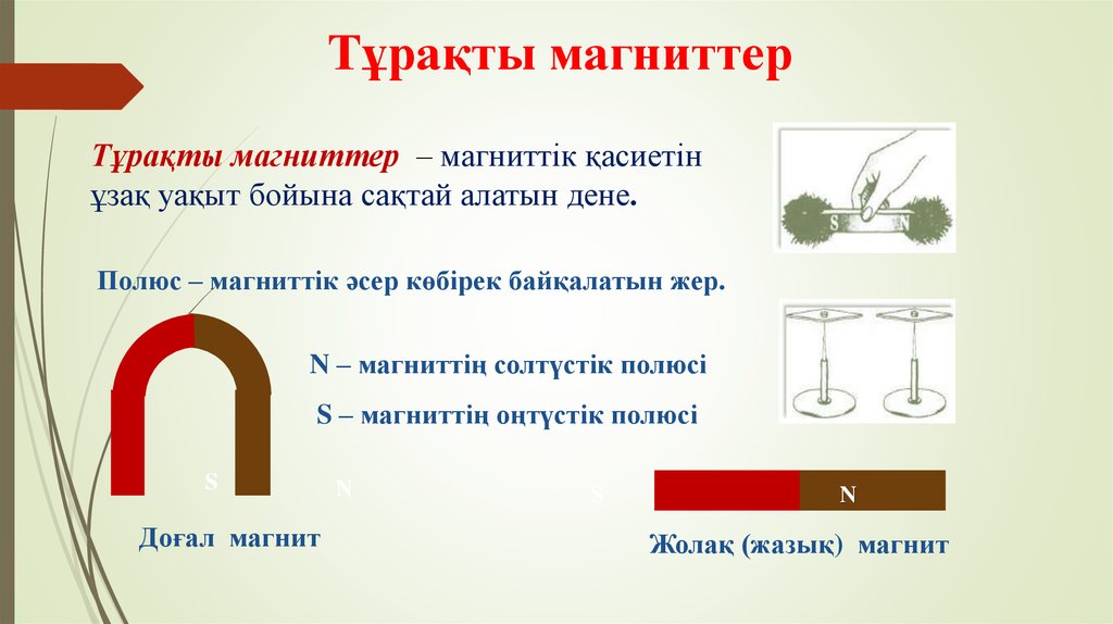 Тұрақты магниттер