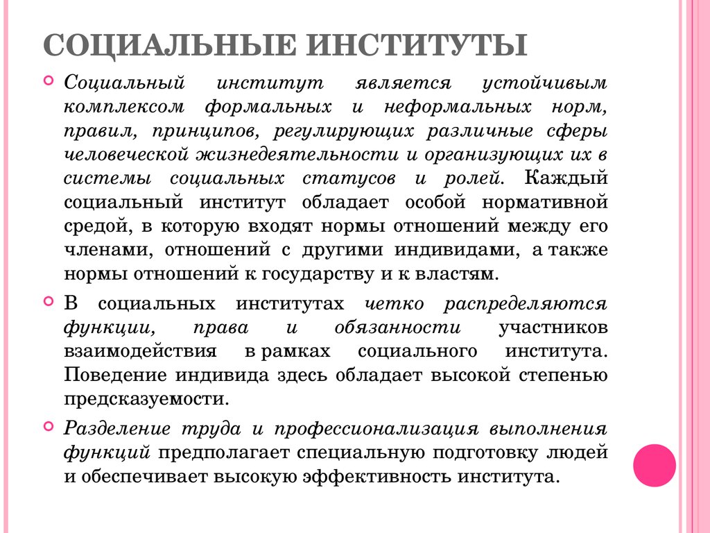 Институт обеспечивает. Нормы социальных институтов. Ценности социальных институтов. Принципы социального института. Социальные институты обеспечивают границы и формы.