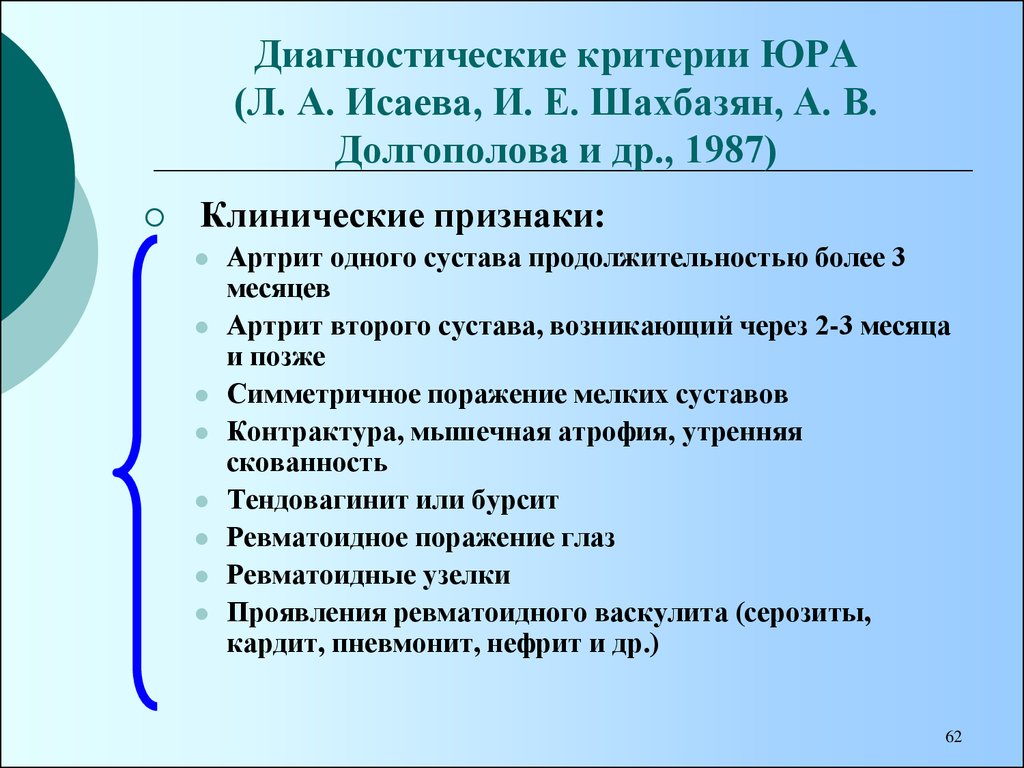 Диагностический критерий курения. Критерии Юра. Диагностические критерии. Диагностические критерии Юра. Диагностические критерии Юра у детей.