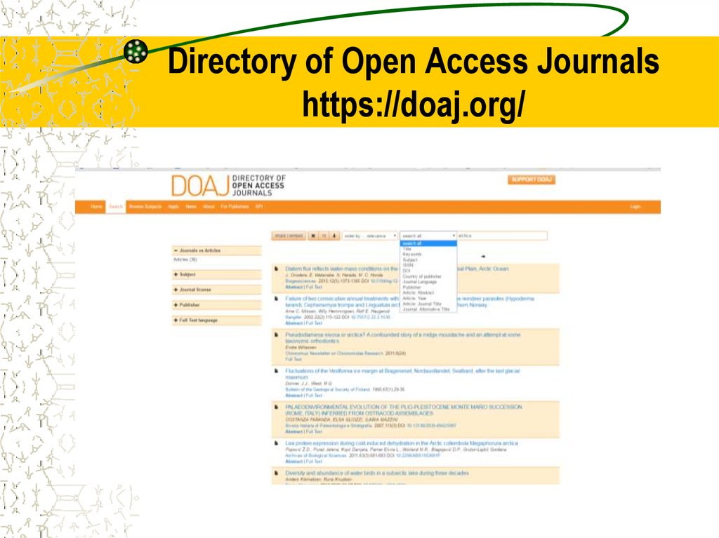 Сайт свободный доступ. Directory of open access Journals. Access is open. DOAJ. Directory of open access books.