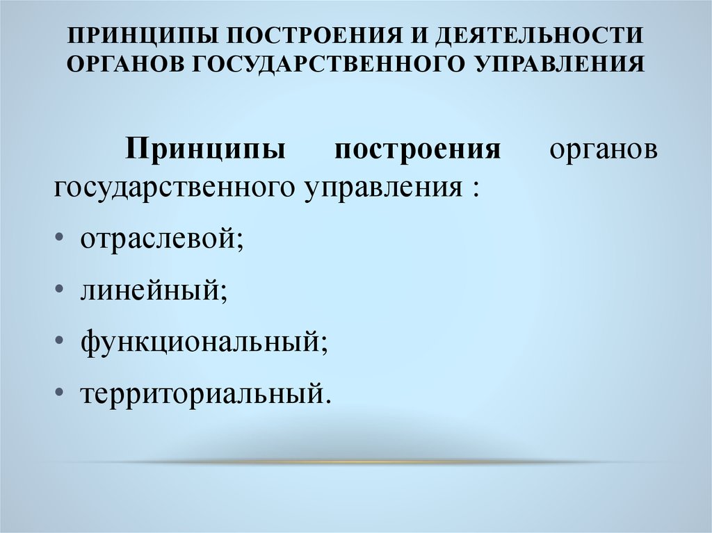 Государственное управление презентация