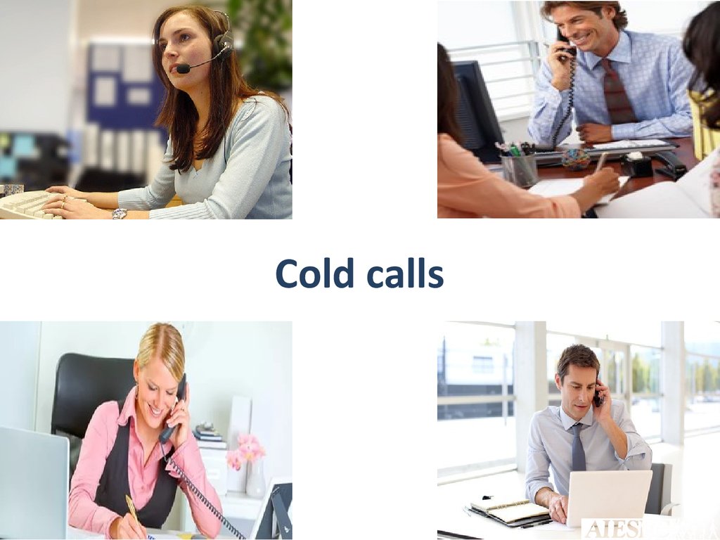 ColdCalls. Отличия личной встречи и телефонного разговора - презентация  онлайн