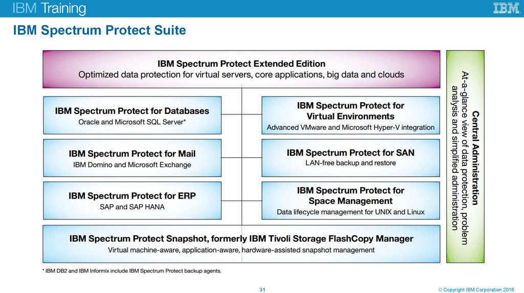 IBM Spectrum Protect Suite