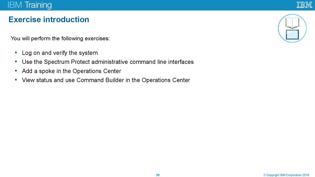 Exercise introduction