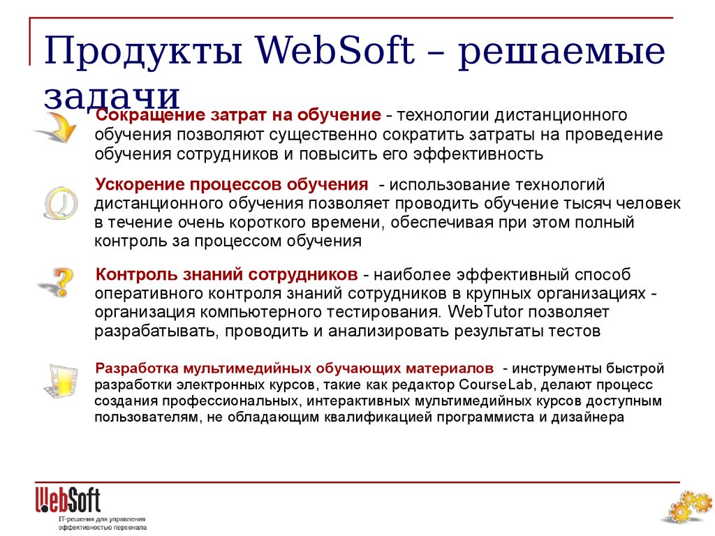 Внедрение Websoft. Уровни квалификации программистов. Разработка электронных учебных материалов. Websoft.практика.