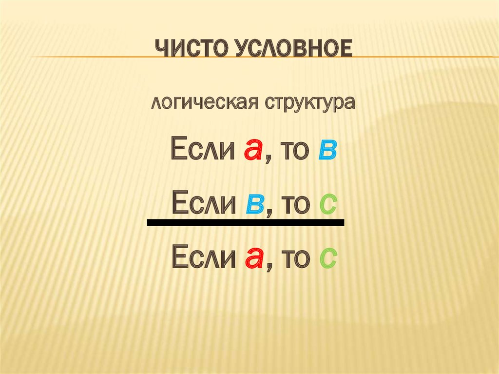 Условно чистый