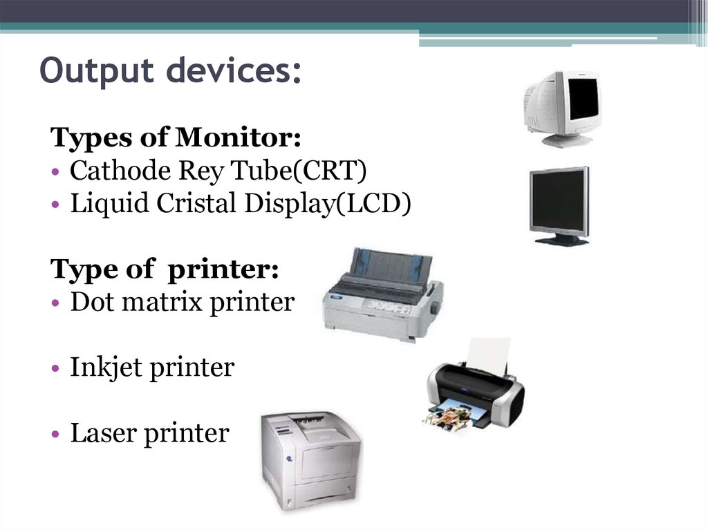 Девайс виды. Types of Printers. Output devices of Computer. Types of output devices. Output devices презентация.