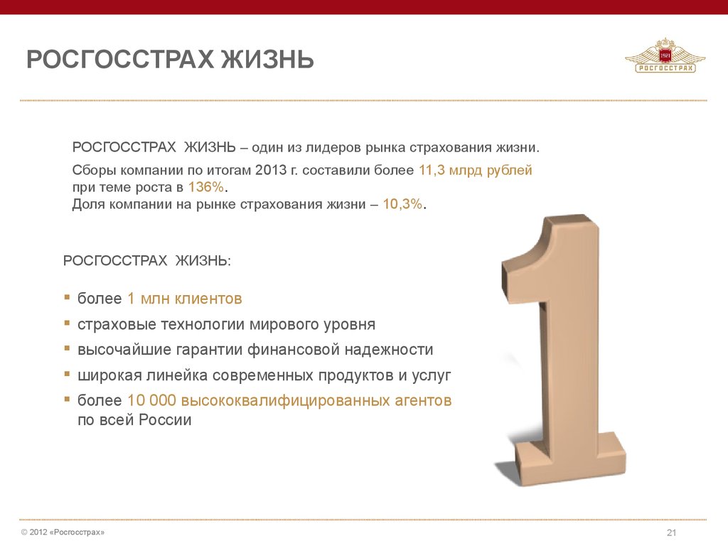 Компания «Росгосстрах» - презентация онлайн