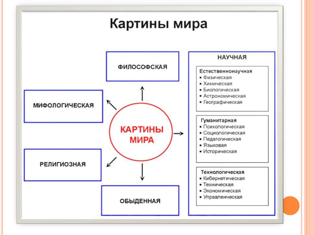 Структура языковой картины мира