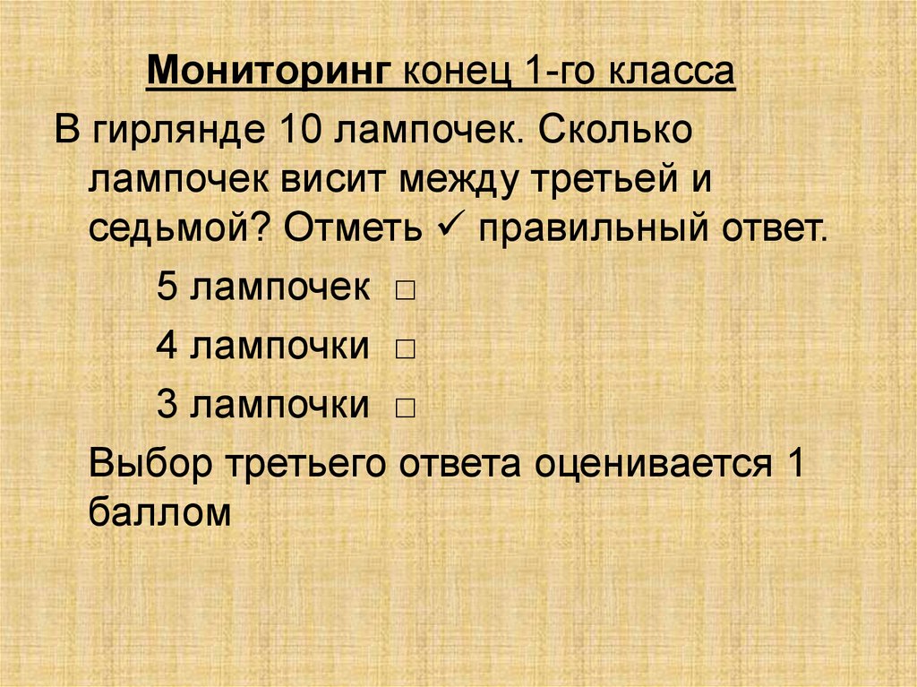 Конце мониторинг