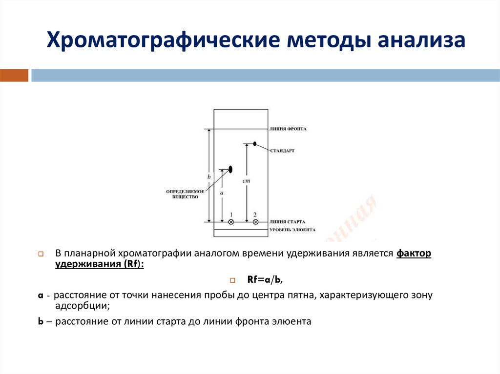 На хроматографическую пластинку образцы наносят