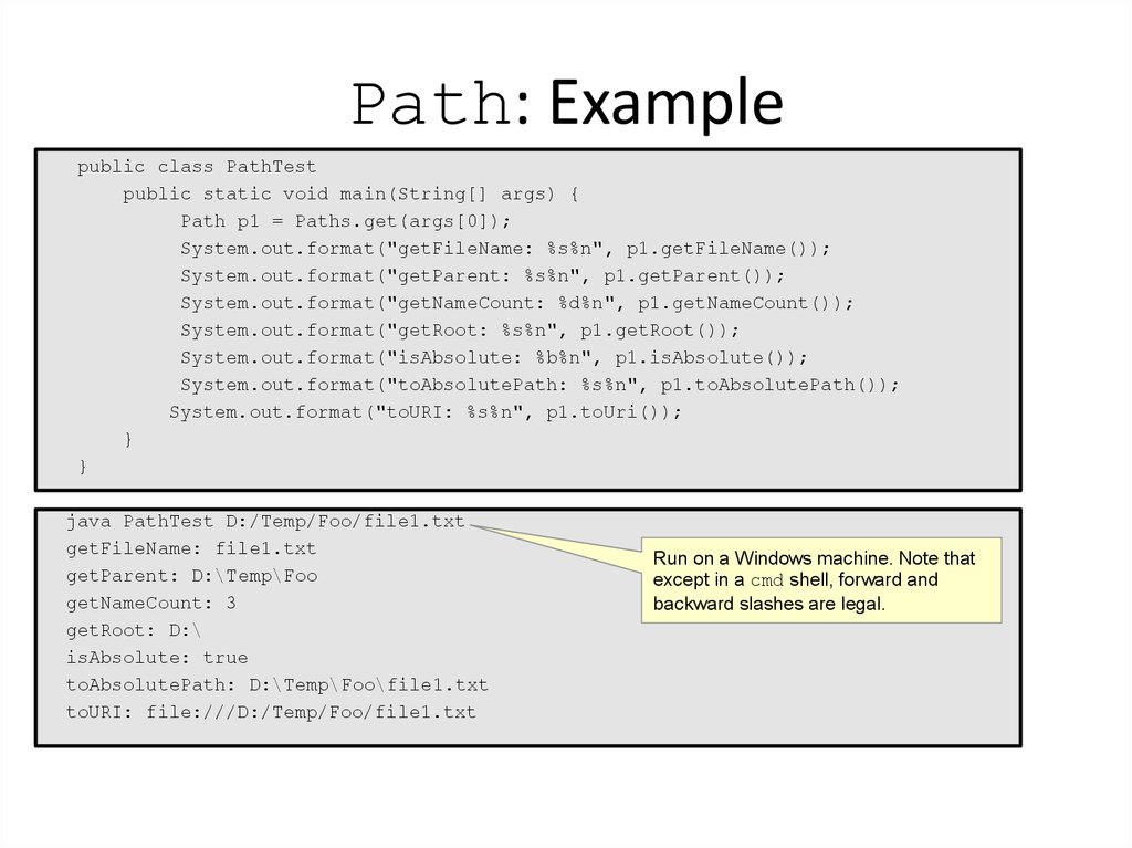 C get file path