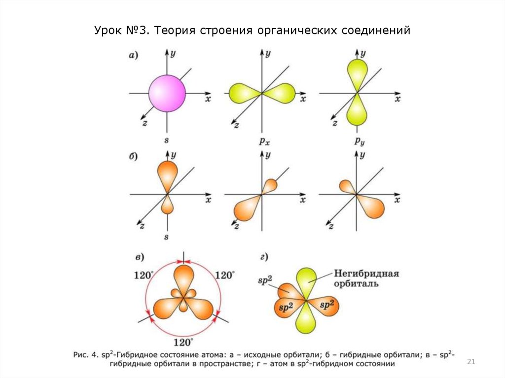 Урок №3. Теория строения органических соединений