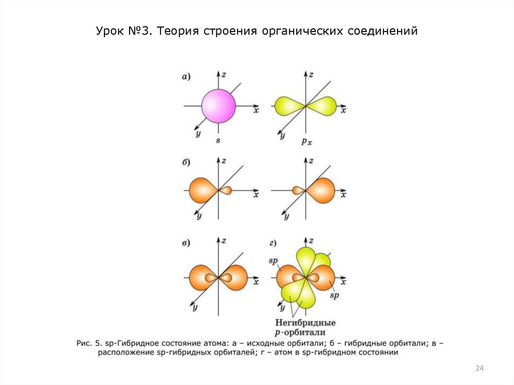 Урок №3. Теория строения органических соединений
