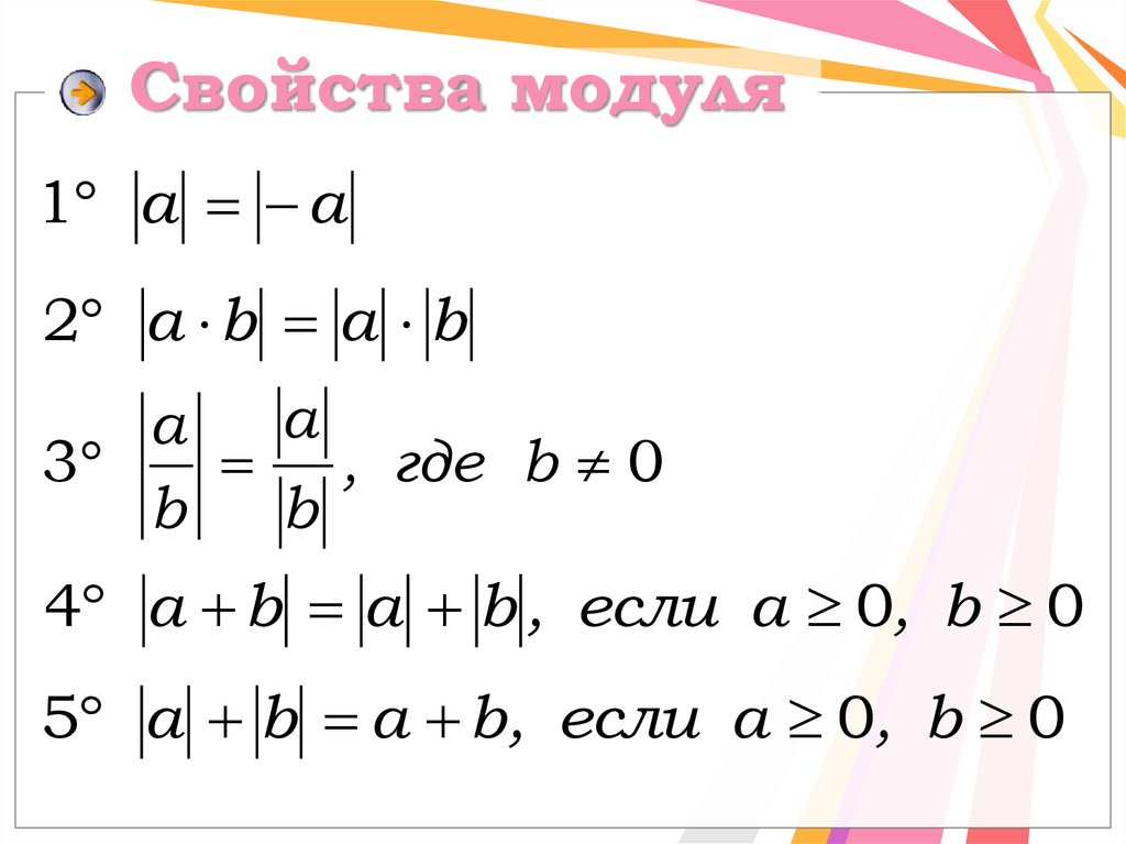 Действия с модулями. Свойства модулей формулы. Свойства модуля. Основные свойства модуля. Модуль свойства модуля.