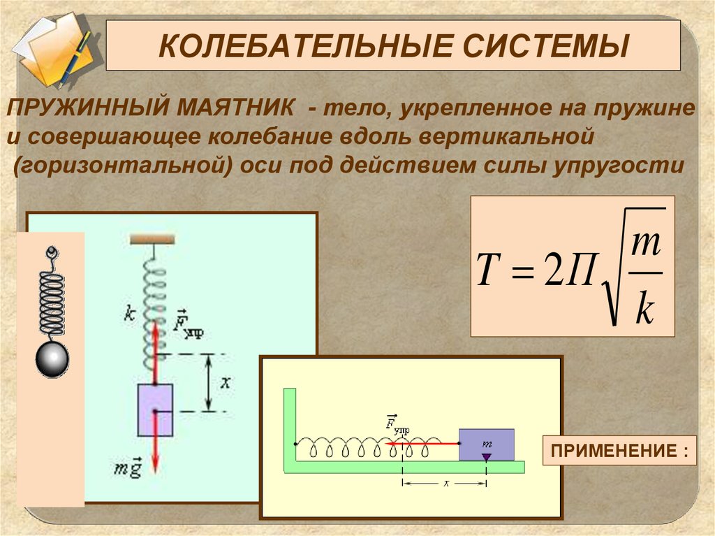 Колебательное движение это