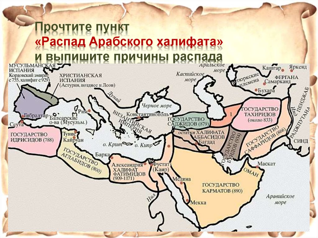 Границы арабов. Багдадский халифат Аббасидов. Распад арабского халифата карта. Арабский халифат карта. Распад арабского халифата.