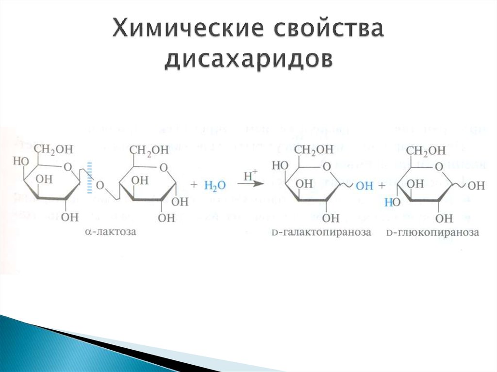 Химические свойства лактозы