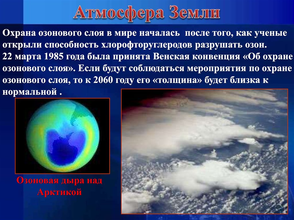 Озоновый слой состояние. Озоновые дыры. Озоновые дыры презентация. Озоновый слой. Разрушение озонового слоя атмосферы.