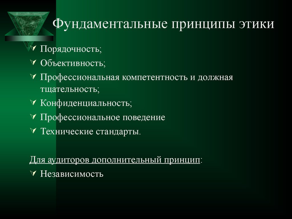 Виды этических принципов. Фундаментальные принципы. Фундаментальные принципы административной этики. Фундаментальные принципы профессиональной этики. Этические принципы бухгалтера.