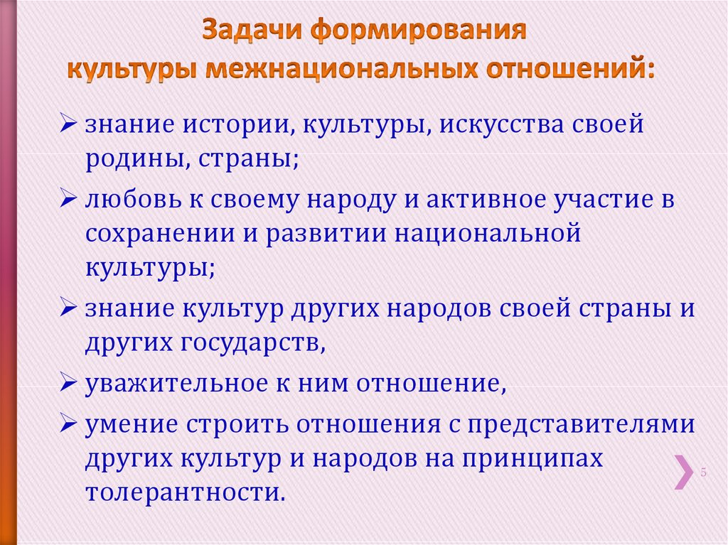 Цели развития культуры