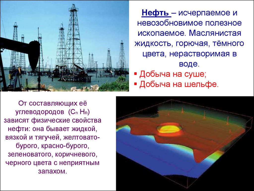 Презентация про нефть