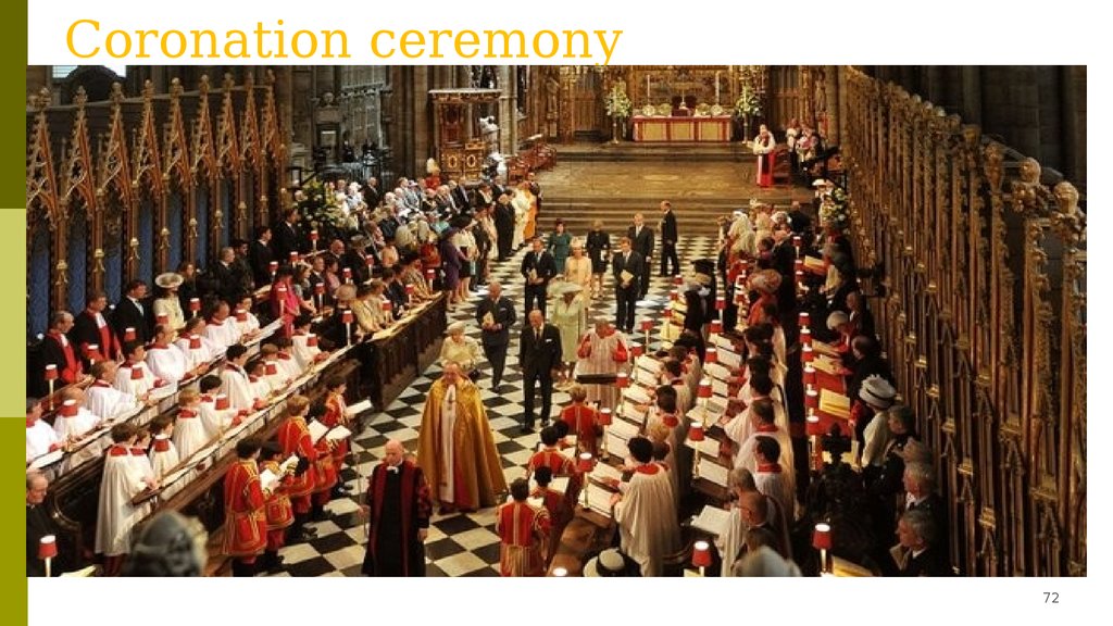Coronation ceremony