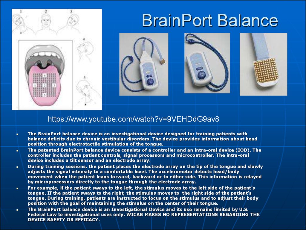 Брейн инструкция. Прибор Brainport. Аппарата Brainport (Pons). Портативный нейростимулятор Pons. Брейн порт аппарат.