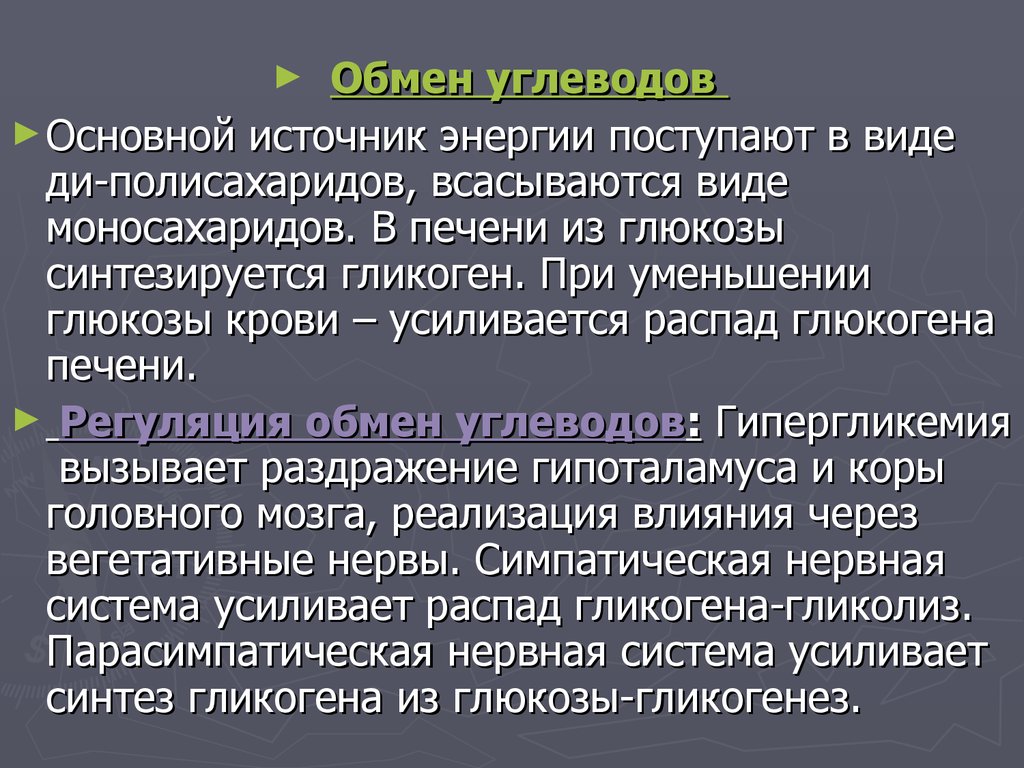 Основной обмен