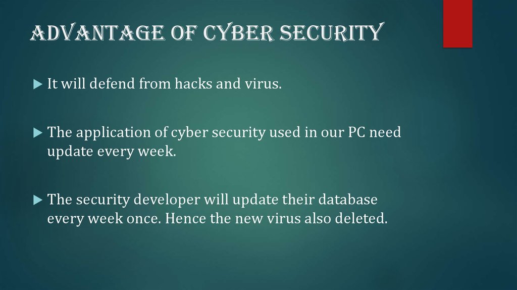 Cyber Security - презентация онлайн