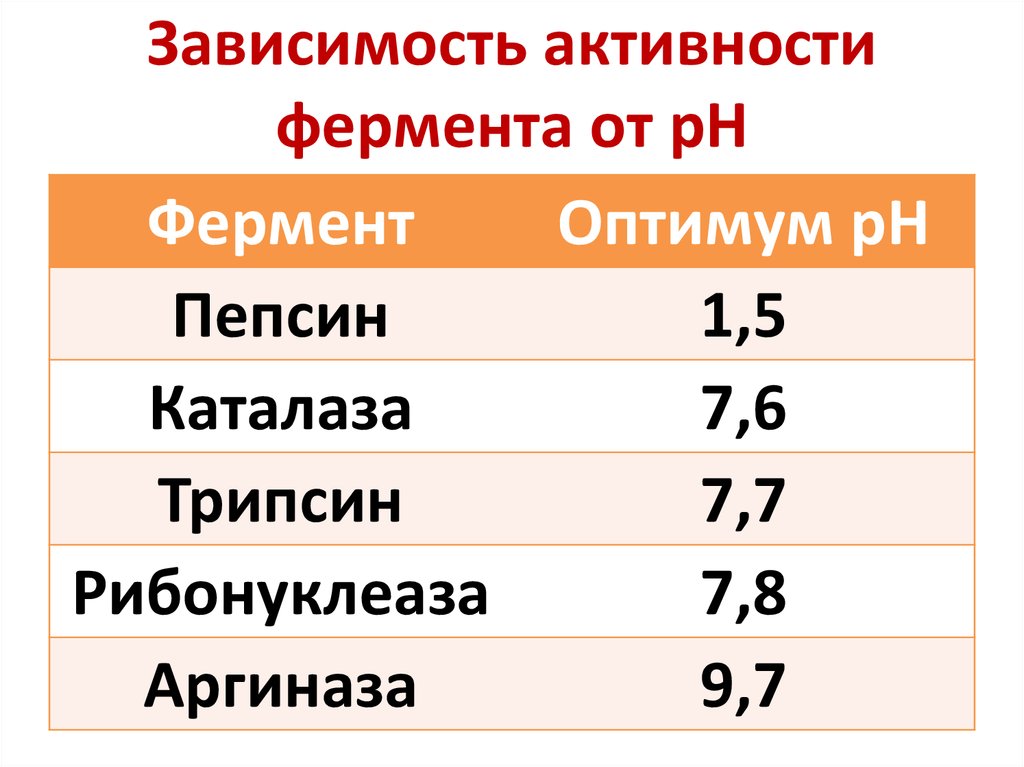 Зависимость активности. Зависимость активности ферментов от PH. Активность пепсина. Зависимость активности ферментов от температуры и РН среды. Пепсин Оптимум PH.